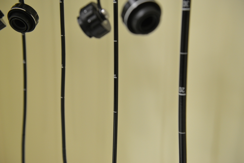 くだの細い内視鏡カメラです